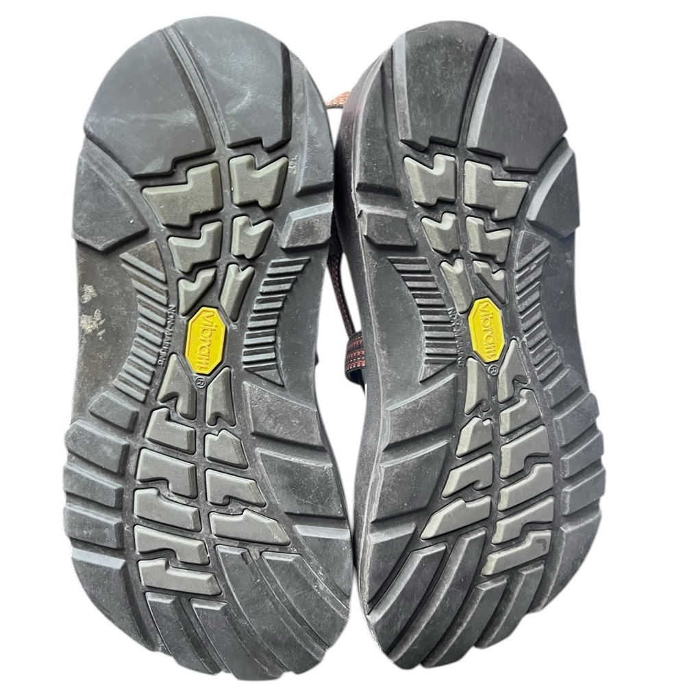 Chaco Z2 Classic Men's Hiking Outdoor Sandal Vibram Sole Brown Orange Size 8 - Picture 5 of 6